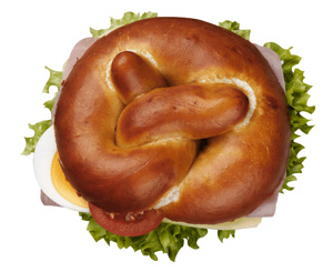Laugenbrezel Käse